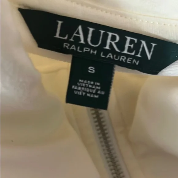Ralph Lauren Quilted Vest - Cream - Picture 2 of 3